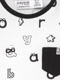 Pack 2 camisetas m/curta Preto      (Preto)  para Bebé Menino - Mayoral