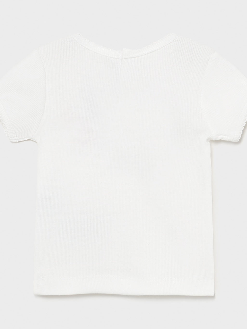 T-shirt canale Branco     (Branco)  para Bebé Menina - Mayoral