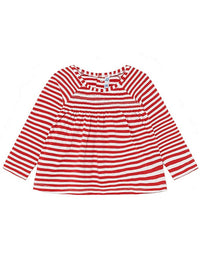 Camiseta riscas Papoila    (Vermelho)  para Bebé Menina - Mayoral