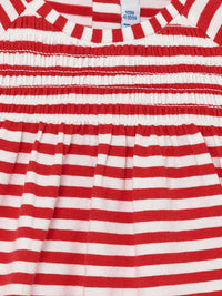 Camiseta riscas Papoila    (Vermelho)  para Bebé Menina - Mayoral