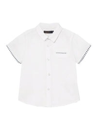 Camisa m/curta clássica Branco     (Branco)  para Bebé Menino - Mayoral