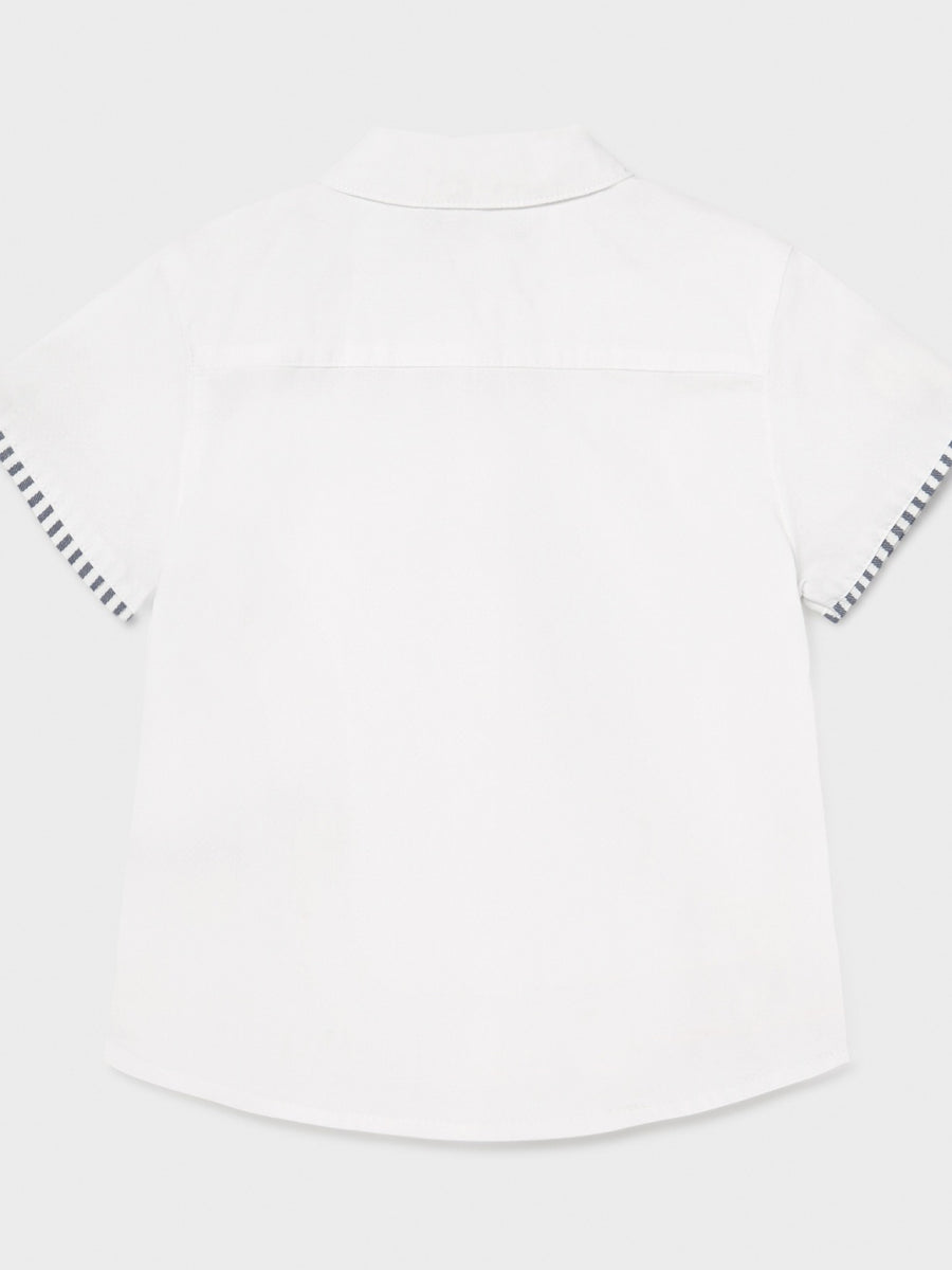 Camisa m/curta clássica Branco     (Branco)  para Bebé Menino - Mayoral