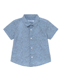 Camisa m/curta estampada Celeste    (Celeste)  para Bebé Menino - Mayoral