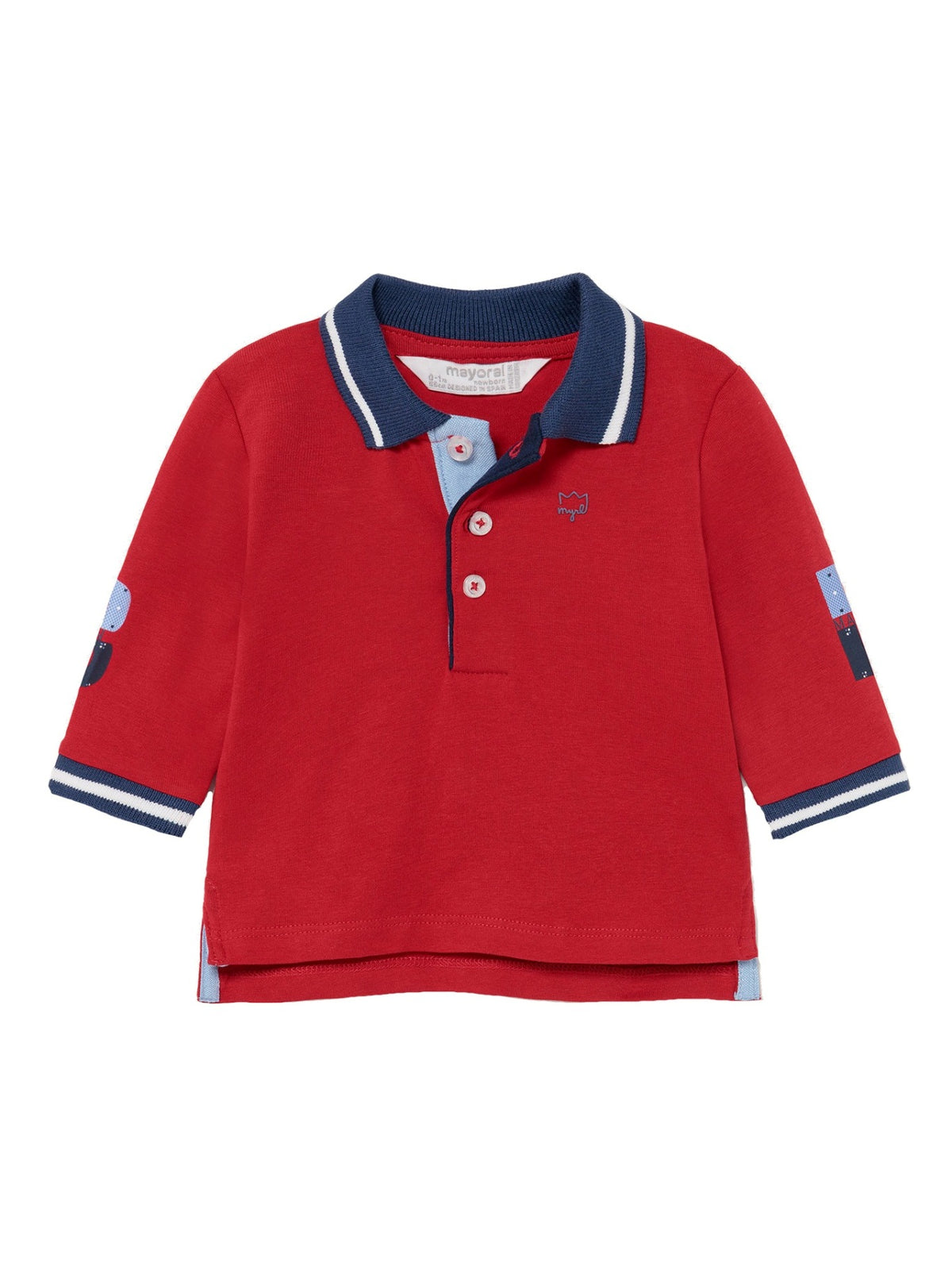Polo m/comprida Tomate     (Vermelho)  para Bebé Menino - Mayoral