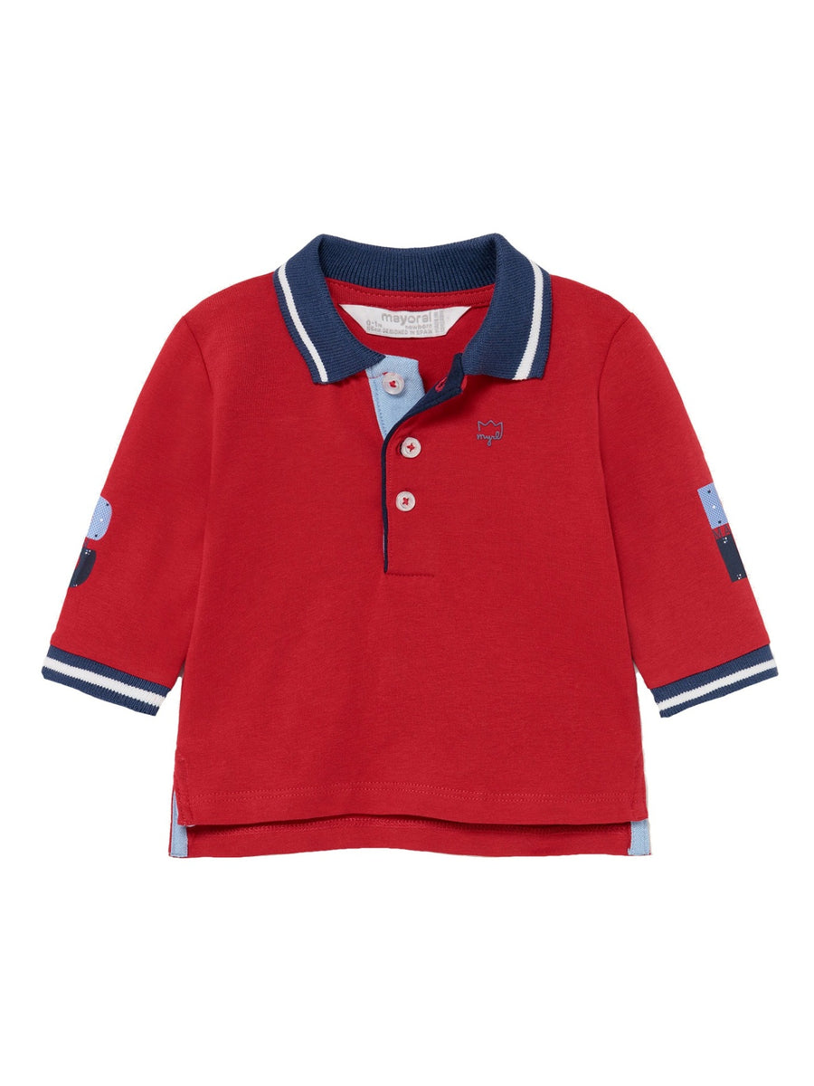 Polo m/comprida Tomate     (Vermelho)  para Bebé Menino - Mayoral