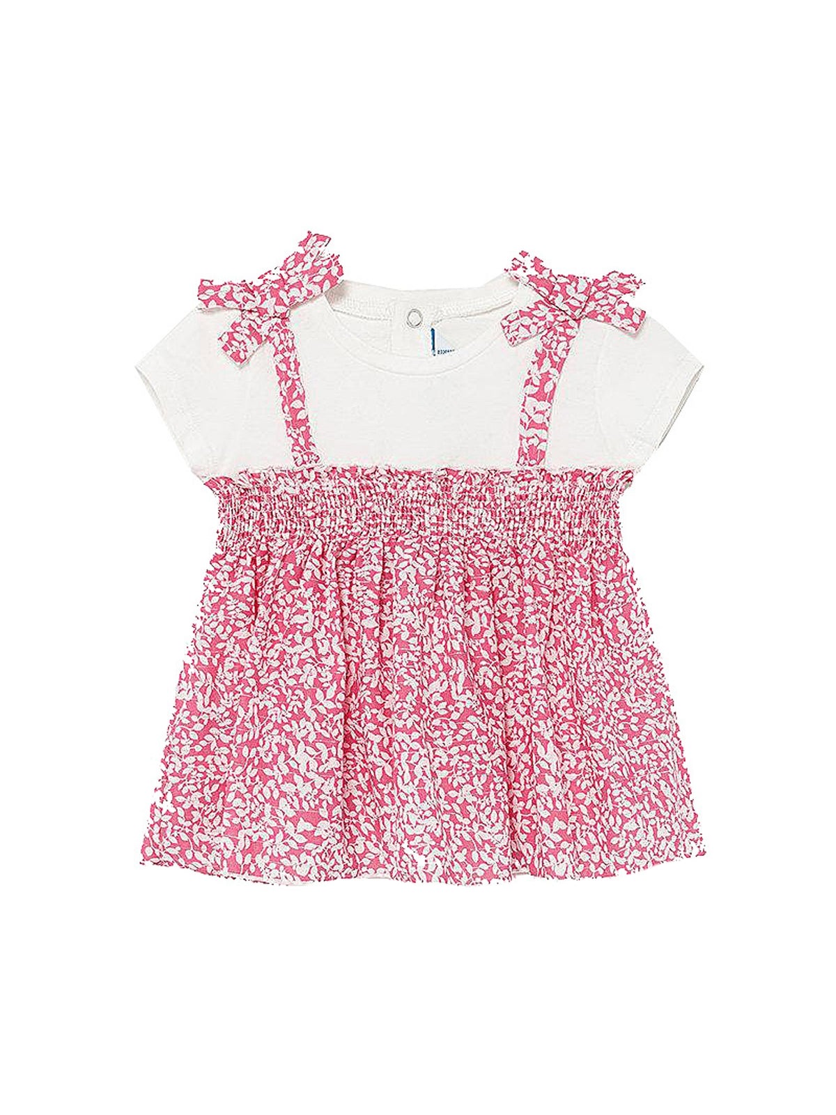 Tunica combinada Camélia    (Rosa)  para Bebé Menina - Mayoral