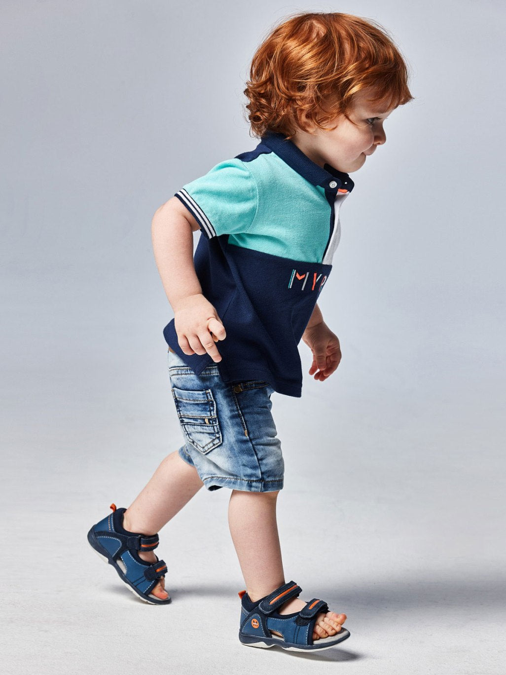 Bermuda soft denim Claro      (Celeste)  para Bebé Menino - Mayoral