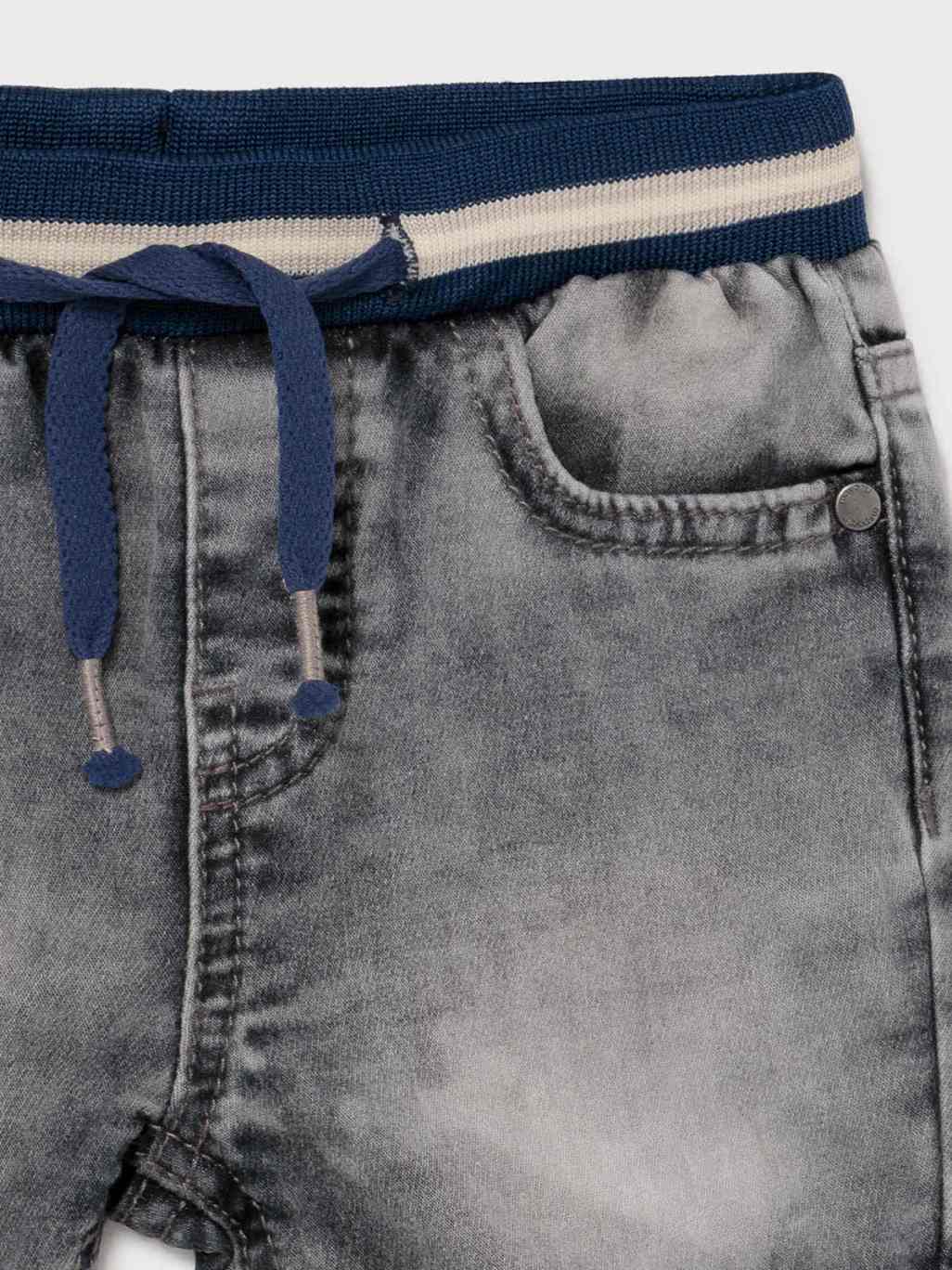 Bermuda soft denim Cinza clar (Cinza Claro)  para Bebé Menino - Mayoral