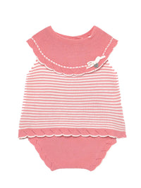 Conj. tricô curto Smoothie   (Rosa)  para Bebé Menina - Mayoral