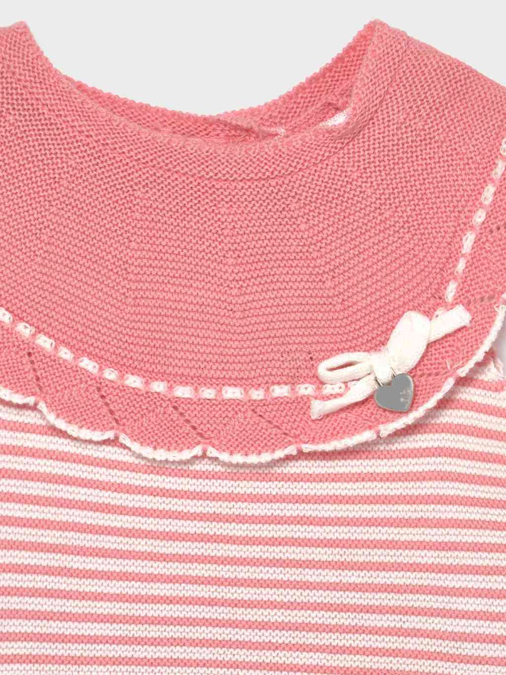 Conj. tricô curto Smoothie   (Rosa)  para Bebé Menina - Mayoral