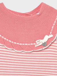 Conj. tricô curto Smoothie   (Rosa)  para Bebé Menina - Mayoral