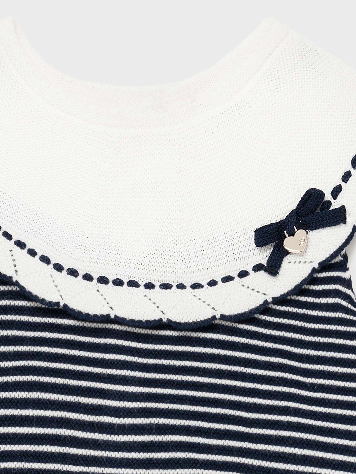 Conj. tricô curto Azul navy  (Marinho)  para Bebé Menina - Mayoral