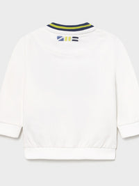 Sweat aplicações Branco     (Branco)  para Bebé Menino - Mayoral
