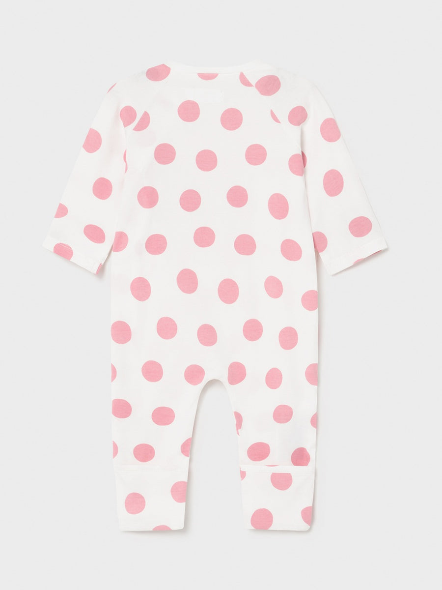 Fato bebé pé ajustavel Bubble gum (Rosa)  para Bebé Menina - Mayoral
