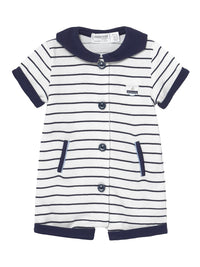 Macacão algodão marinheiro Azul navy  (Marinho)  para Bebé Menino - Mayoral