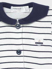 Macacão algodão marinheiro Azul navy  (Marinho)  para Bebé Menino - Mayoral