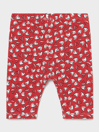 Leggings Corações   (Vermelho Escuro)  para Bebé Menina - Mayoral