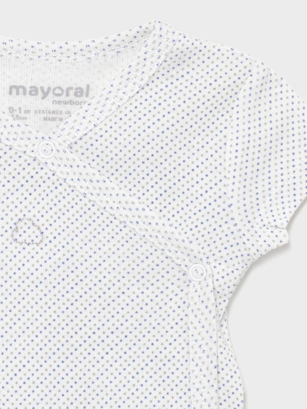 Body m/curta Lake blue  (Azul)  para Bebé Menino - Mayoral