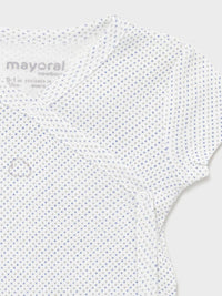 Body m/curta Lake blue  (Azul)  para Bebé Menino - Mayoral