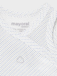 Body m/cava Lake blue  (Azul)  para Bebé Menino - Mayoral