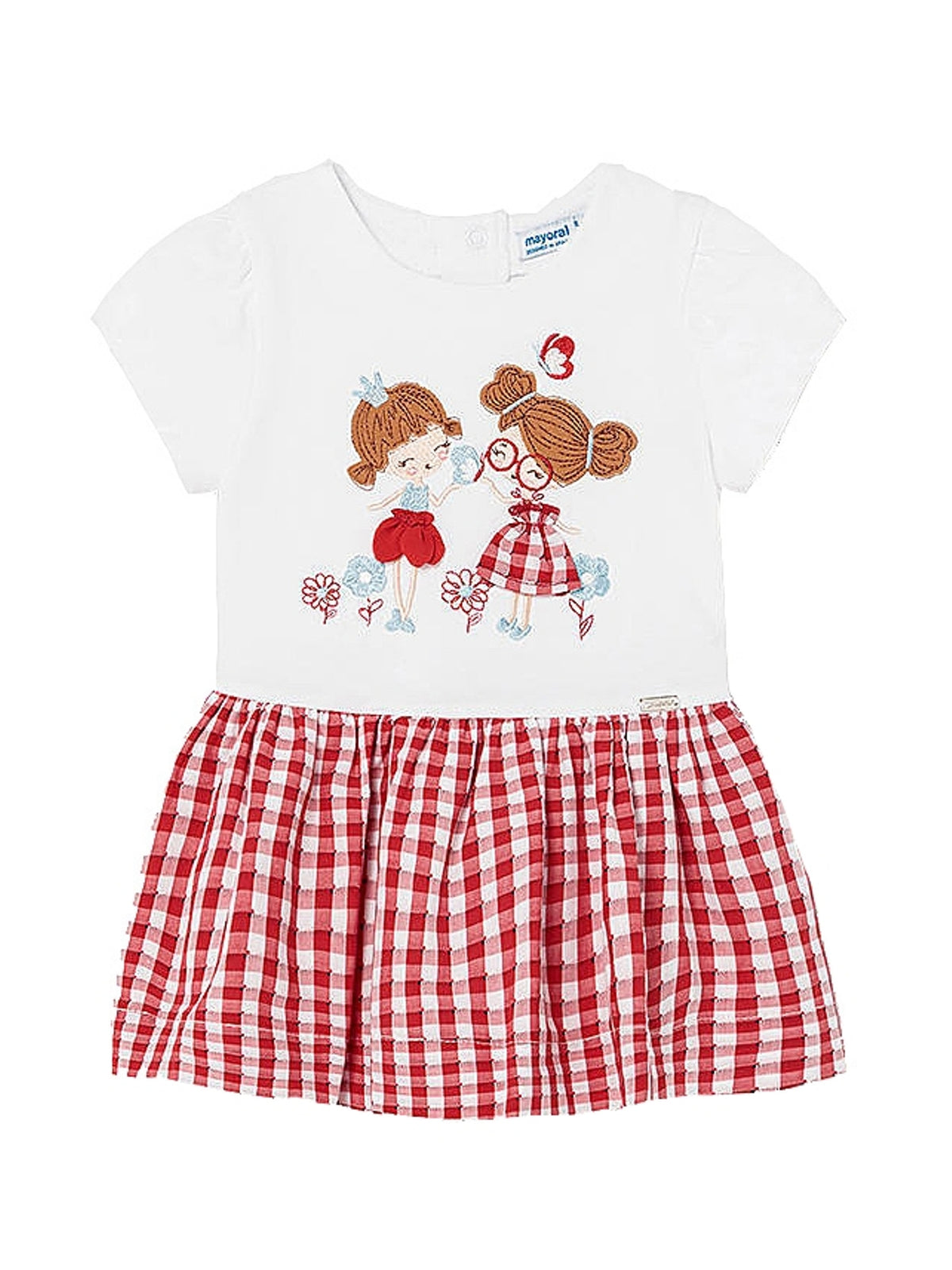 Vestido vicky Papoila    (Vermelho)  para Bebé Menina - Mayoral
