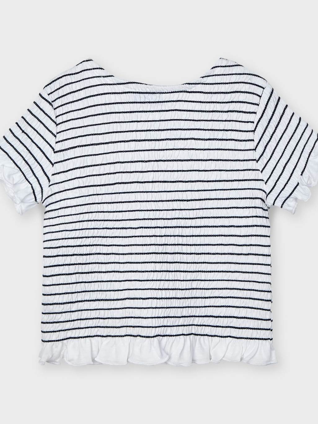 Blusa plissada Marinho    (Marinho)  para Menina - Mayoral