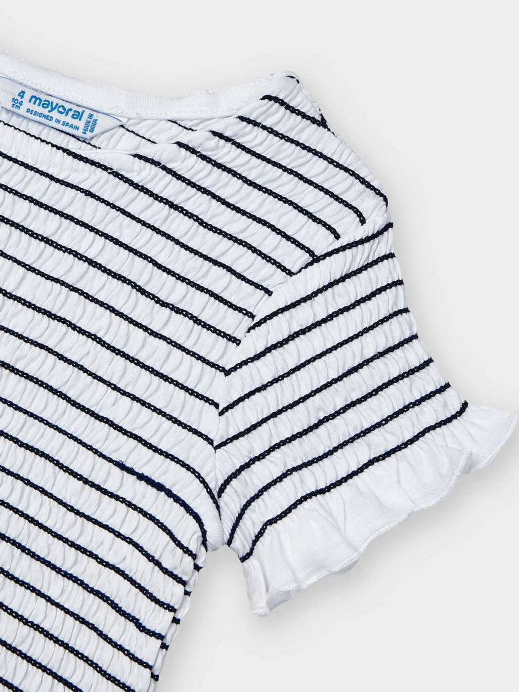 Blusa plissada Marinho    (Marinho)  para Menina - Mayoral