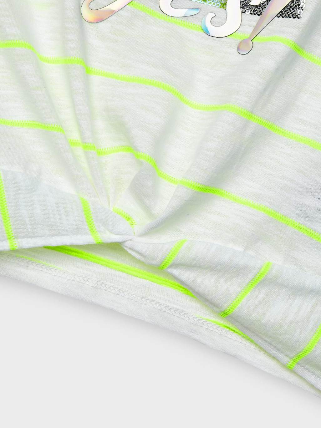 camiseta m/curta nó Lima       (Verde Alface)  para Menina - Mayoral