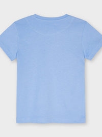 T-shirt glows in the dark Lavanda    (Celeste)  para Menino - Mayoral
