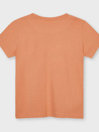 T-shirt skateboards Damasco    (Laranja Outono)  para Menino - Mayoral