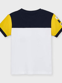 Camiseta combinada Sol        (Amarelo)  para Menino - Mayoral