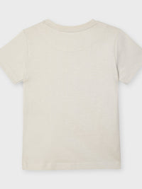 T-shirt moto reflectora Bege       (Bege)  para Menino - Mayoral