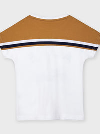 T ´shirt "alive" Teka       (Castanho Claro)  para Menino - Mayoral