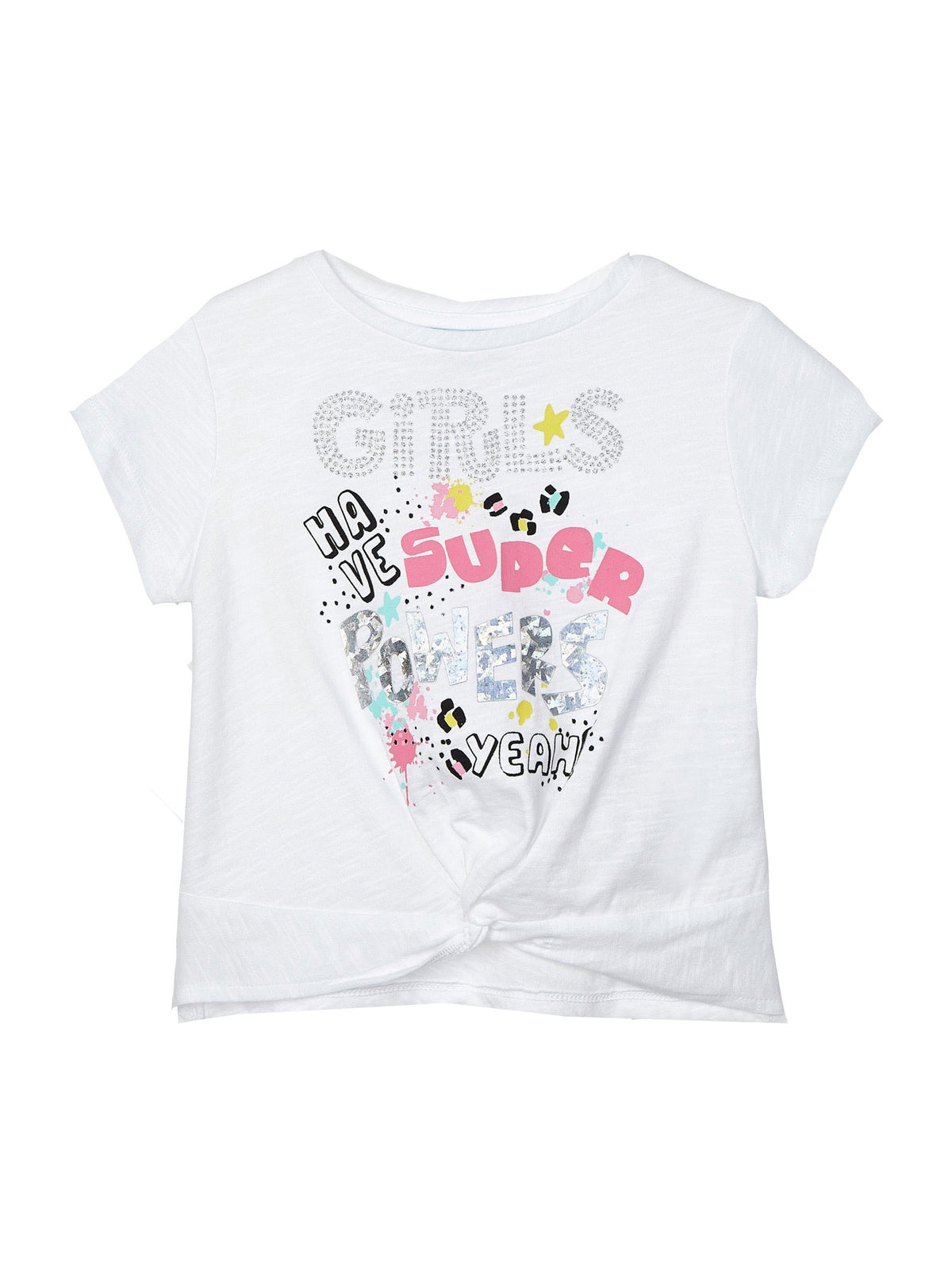 camiseta m/curta nó Branco     (Branco)  para Menina - Mayoral