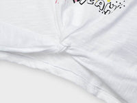 camiseta m/curta nó Branco     (Branco)  para Menina - Mayoral