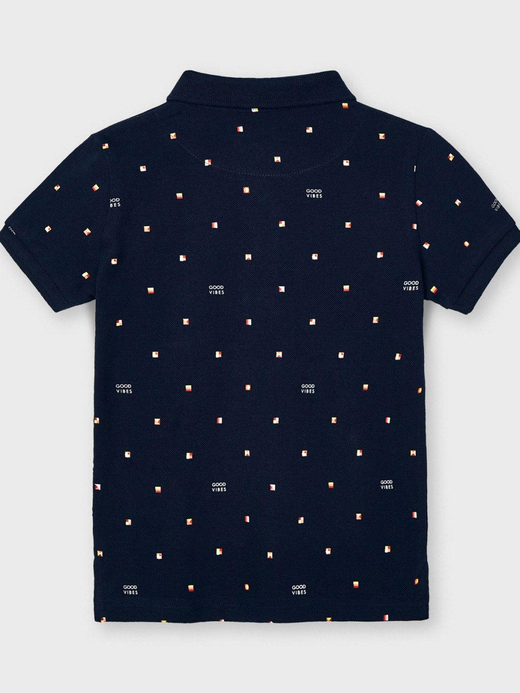 Polo m/curta estampada Marinho    (Marinho)  para Menino - Mayoral