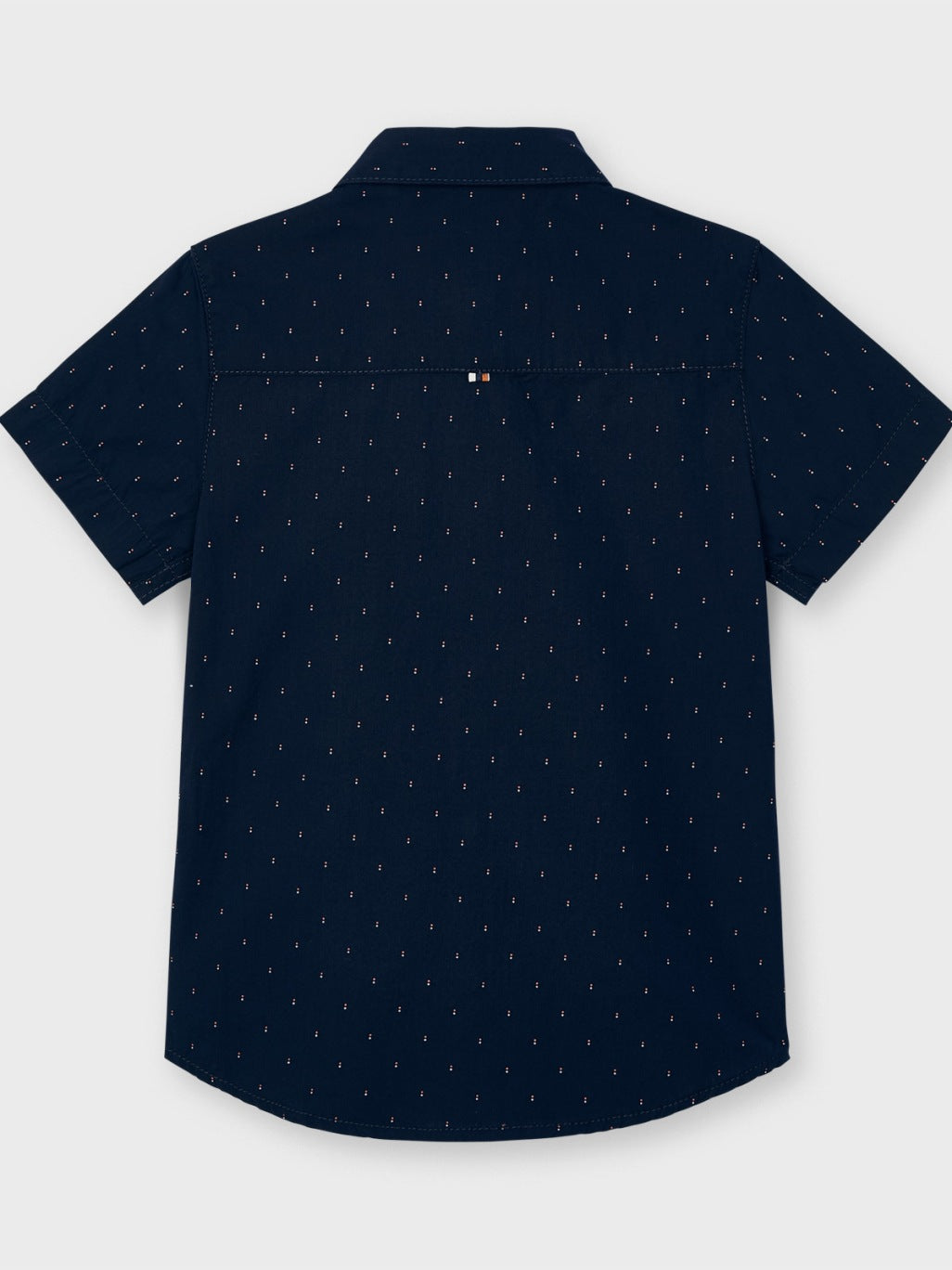 Camisa m/curta microestamp. Marinho    (Marinho)  para Menino - Mayoral