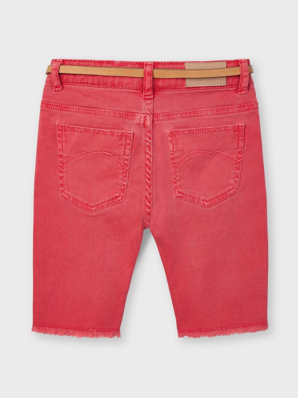 Calça ciclista sarja Coral      (Vermelho)  para Menina - Mayoral