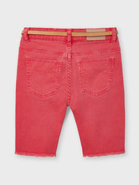 Calça ciclista sarja Coral      (Vermelho)  para Menina - Mayoral