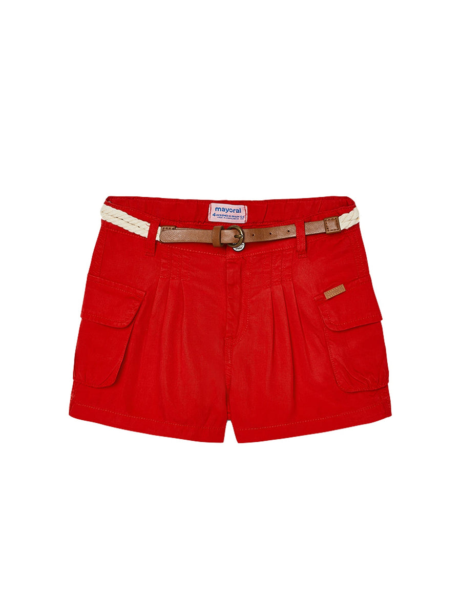 Calção fluido Papoila    (Vermelho)  para Menina - Mayoral
