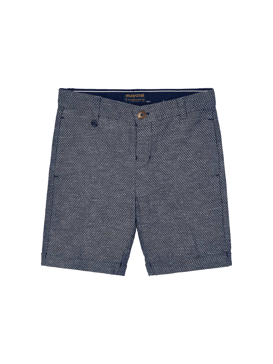 Bermuda linho tailoring Jacq.marin (Marinho)  para Menino - Mayoral