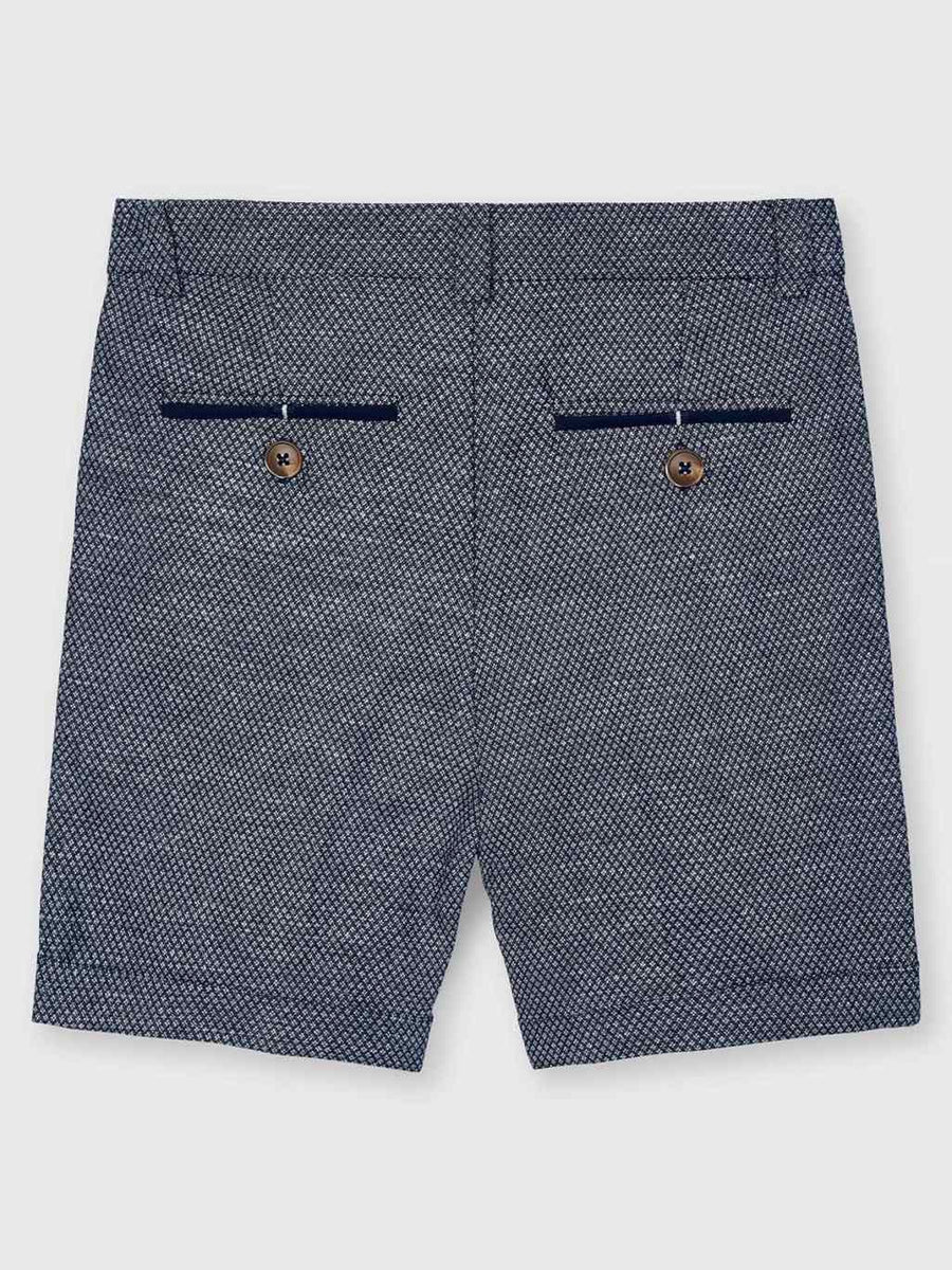 Bermuda linho tailoring Jacq.marin (Marinho)  para Menino - Mayoral