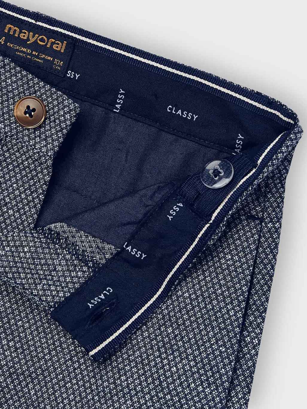 Bermuda linho tailoring Jacq.marin (Marinho)  para Menino - Mayoral