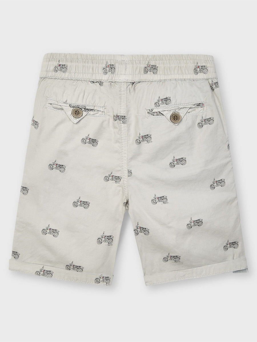 Bermuda estampada Tiza       (Branco)  para Menino - Mayoral