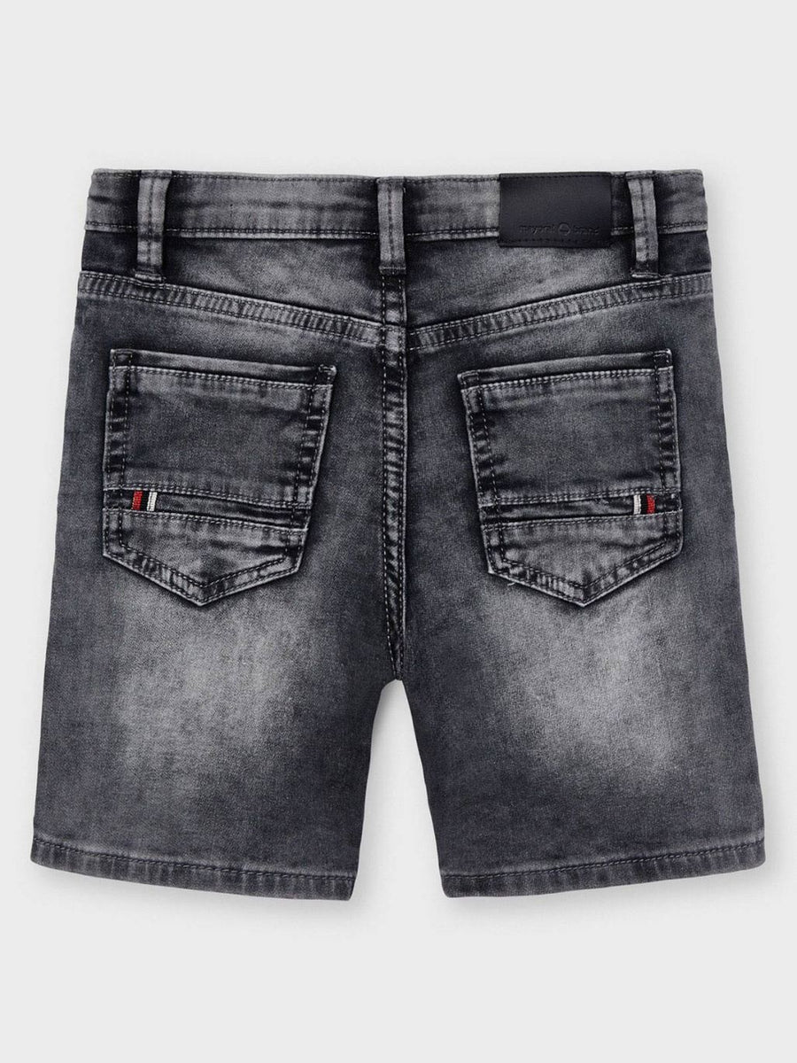 Bermuda soft denim 5b Cinza      (Cinza)  para Menino - Mayoral