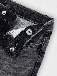 Bermuda soft denim 5b Cinza      (Cinza)  para Menino - Mayoral