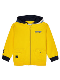 Casaco c/carapuço combinado Sol        (Amarelo)  para Menino - Mayoral