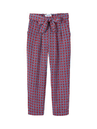Calça estampada fluido Papoila    (Vermelho)  para Menina - Mayoral
