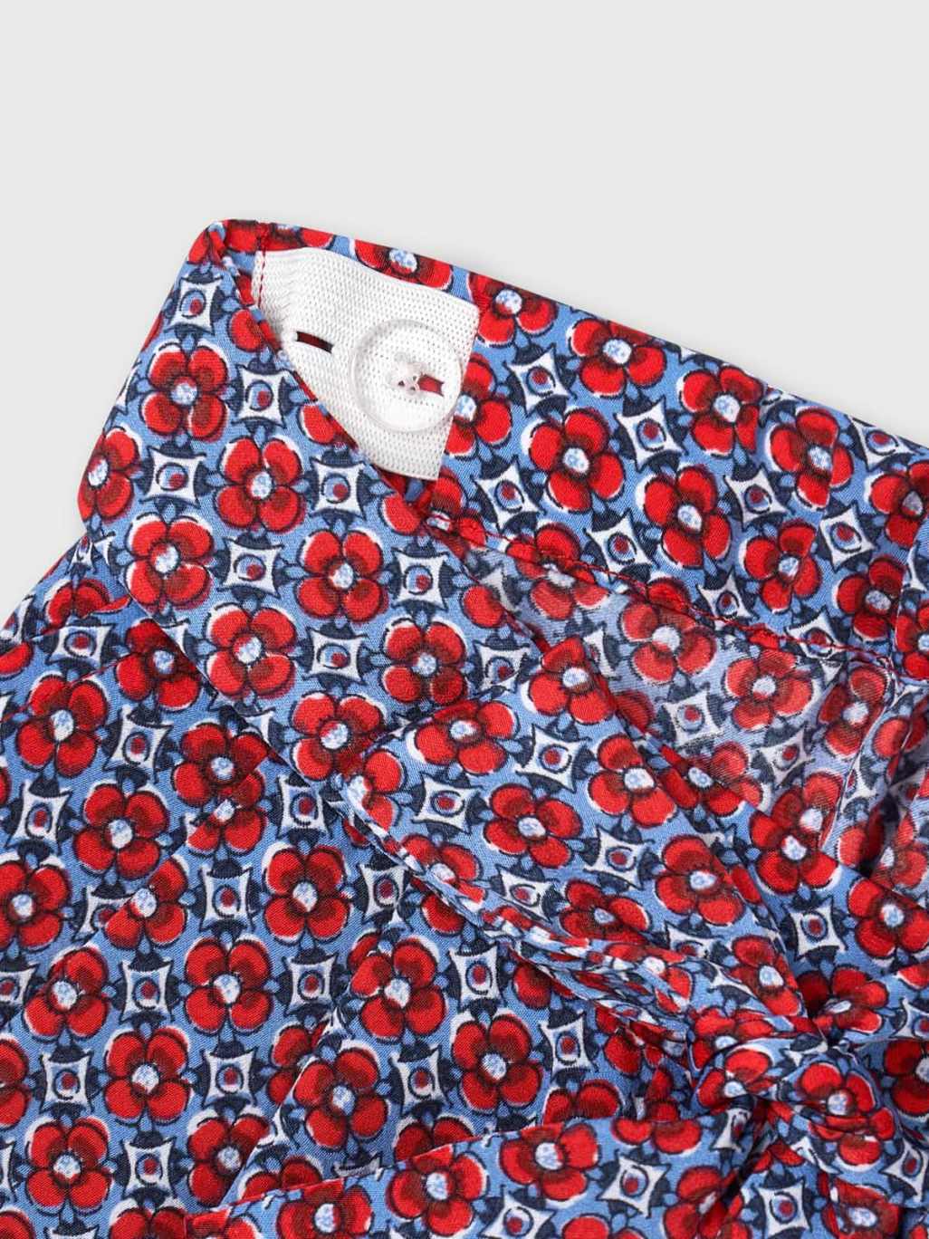 Calça estampada fluido Papoila    (Vermelho)  para Menina - Mayoral