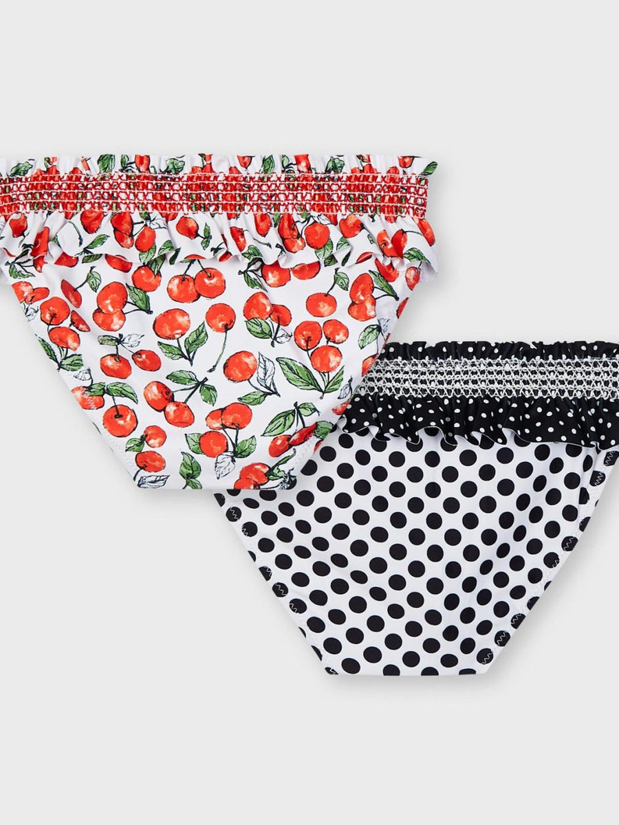 Set 2 cuequitas plissadas Diospiro   (Vermelho)  para Menina - Mayoral